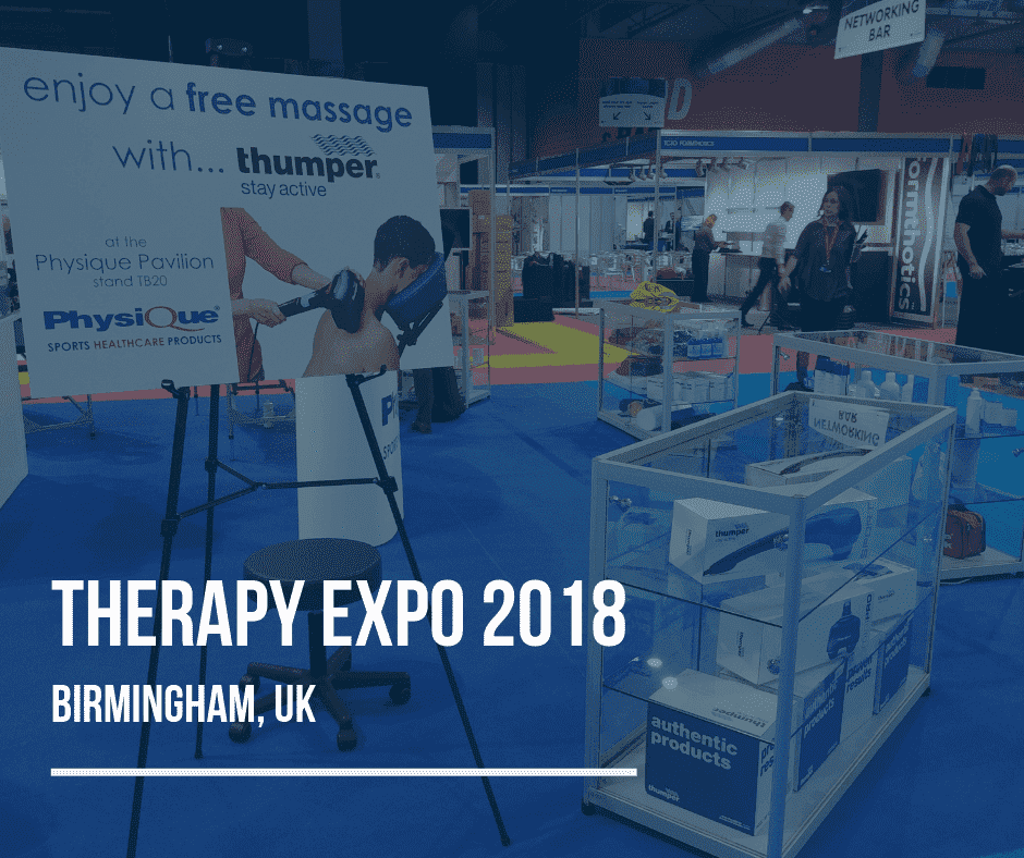 Therapy Expo 2018 (Birmingham, UK) @ Physique Management’s Pavillion