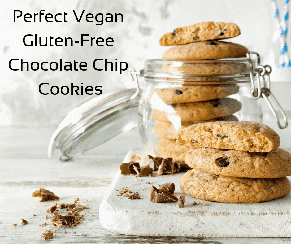 Perfect Vegan Gluten-Free Chocolate Chip Cookies