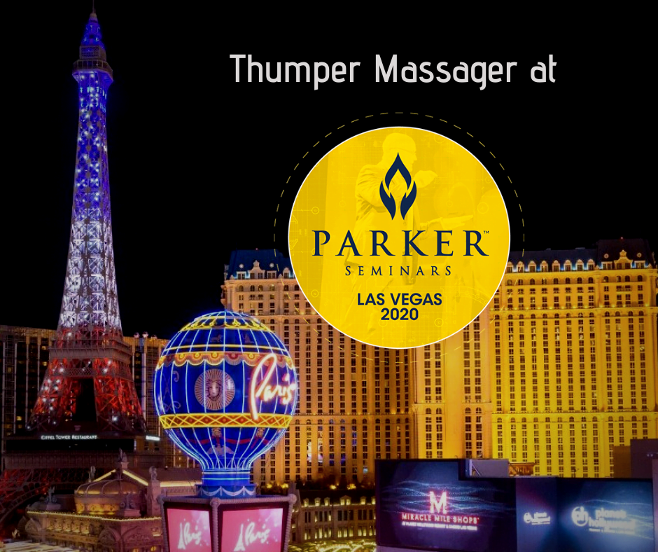 Thumper Massager at Parker Seminars in Las Vegas 2020