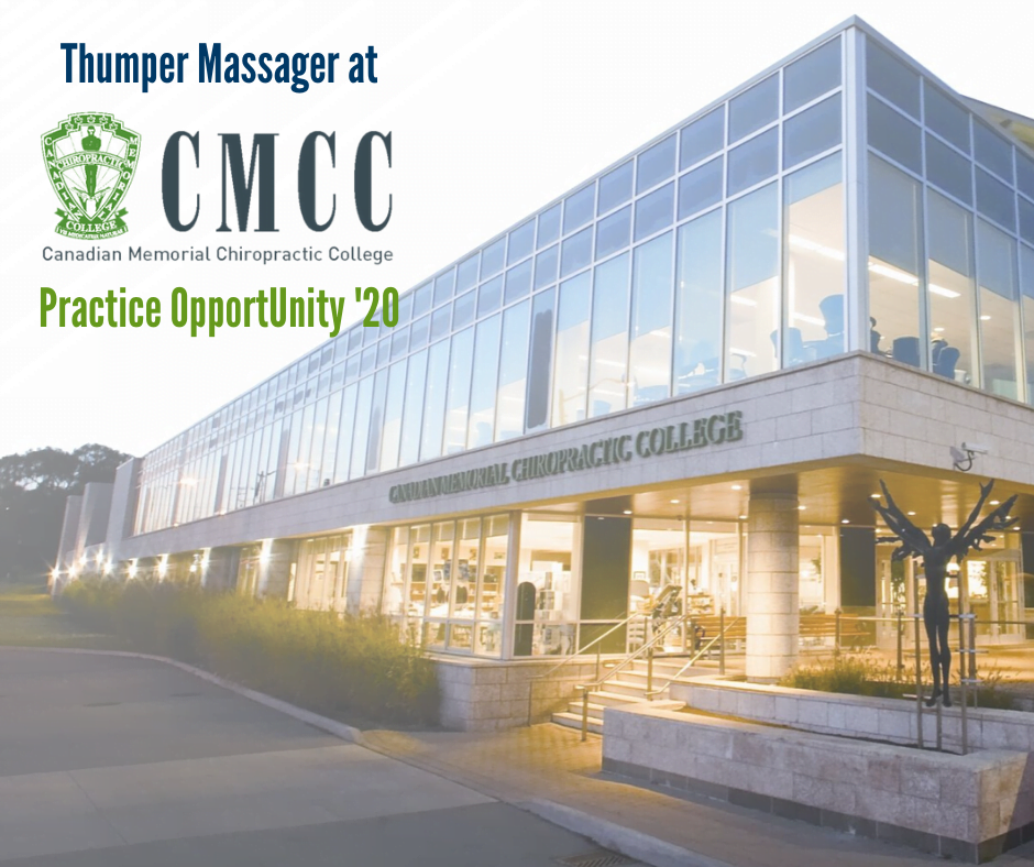 Thumper Massager at CMCC Practice OpportUnity 2020